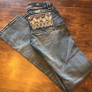 SOLD*** Miss Me bootcut jeans mid rise!